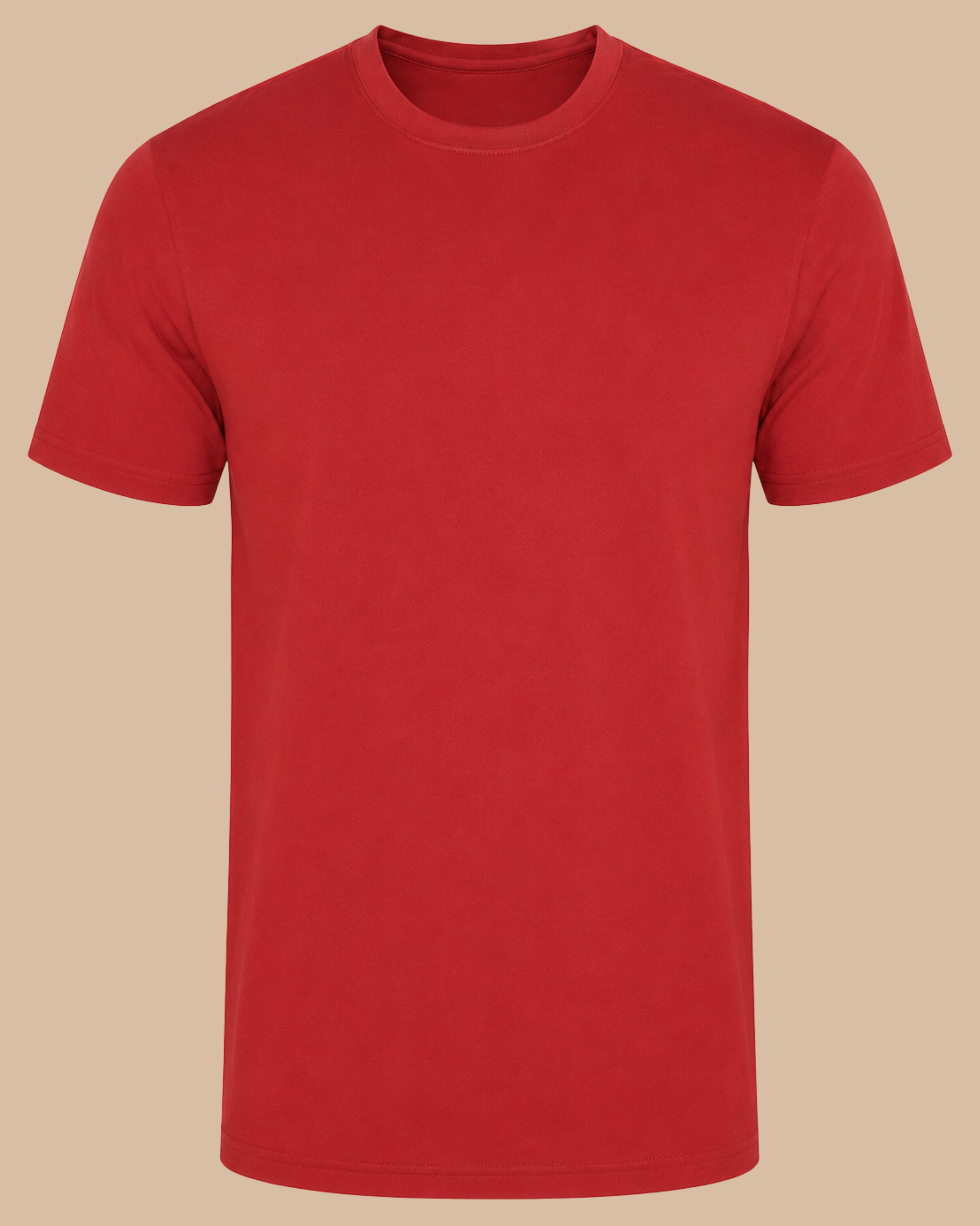 Fire red unisex performance t-shirt from Pathfinder Printworks. Screen printers for teams, clubs, and businesses.