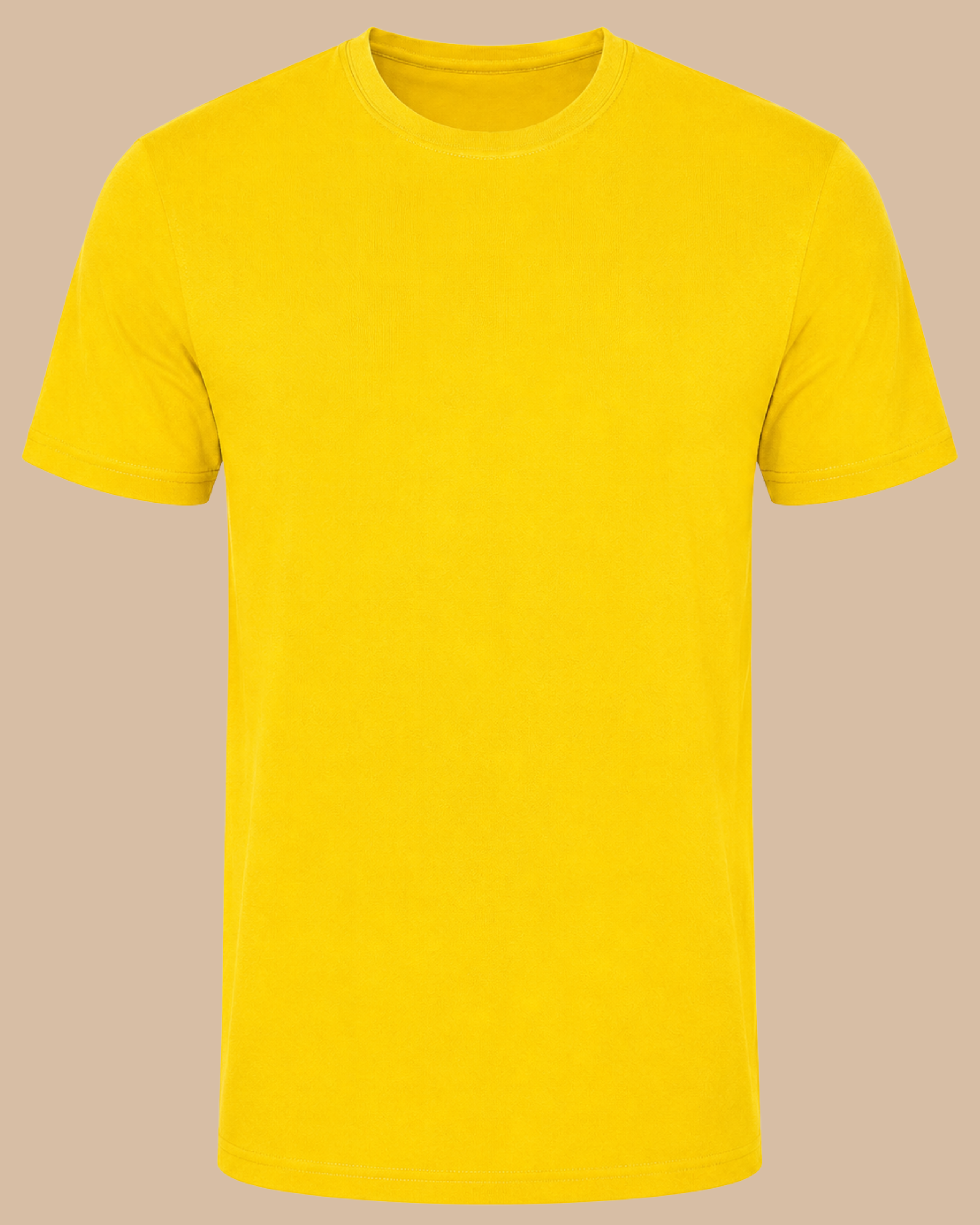 Sun yellow unisex performance t-shirt from Pathfinder Printworks. Screen printers for teams, clubs, and businesses.